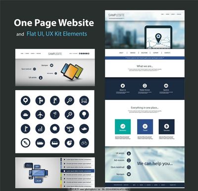 网站模板与网页设计 构建数字化形象的核心要素