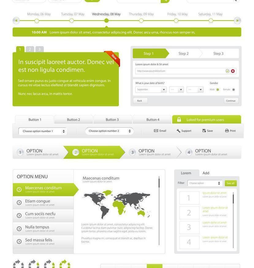 网页与网站设计中的图片 视觉语言的核心要素